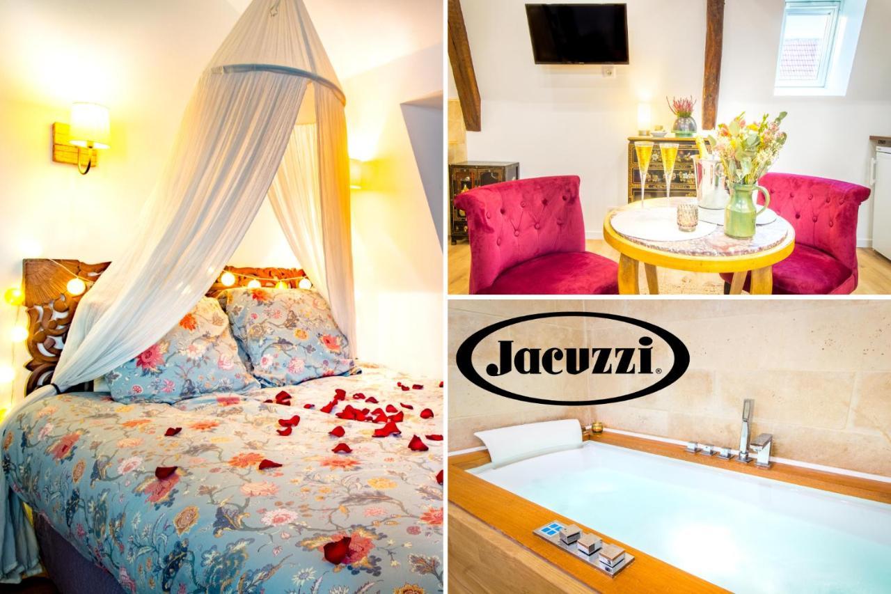 Jacuzzi - La Petite Romantique - Flobnb ล็อง ภายนอก รูปภาพ